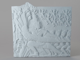 柬埔寨吴哥窟乳海翻腾浮雕C4D模型 Churning of the Ocean of Milk