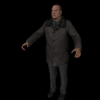 沃尔克人C4D模型 Volk