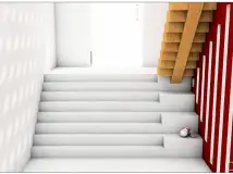 cinema4d 建筑作品欣赏［Stairs rendering works］