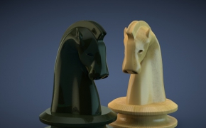 国际象棋C4D模型 Chess