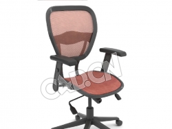 办公椅办公家具C4D模型