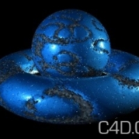 c4d材质：05 Ruggine
