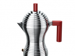 标准意式浓缩咖啡机 (Alessi咖啡机)3D模型素材下载Pulcina Espresso Coffee Maker by