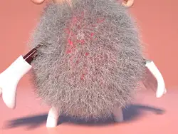 小毛球 毛发练习