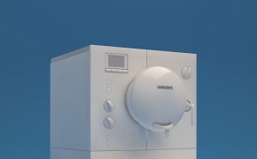 台式饮水机C4D模型 Drinking machine 3D model