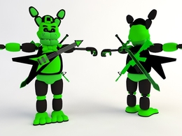 狮子机器人C4D模型(lib4d) Dieguirro 50 2.0