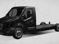 日产nv400卡车货车运输车辆汽车2014款C4D汽车模型下载