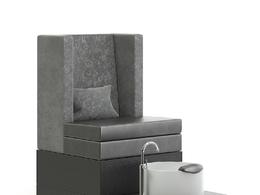 C4D洗脚修脚椅子Pedicure Chair 3D Model