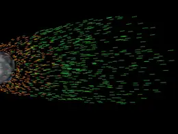 C4D粒子喷发动画工程文件 Thinking Particles : Changer le groupe des particules