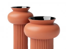 卡利加里斯爱奥尼亚陶瓷花瓶3D模型素材下载Ionico Ceramic Vases by Calligaris