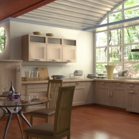 厨房餐厅C4D模型 The kitchen restaurant 3 d model