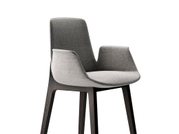 波利弗姆文图拉扶手椅休闲椅3D模型素材下载Ventura Armchair by Poliform