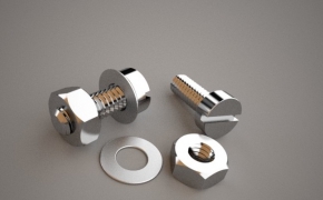 螺丝C4D模型 Bullone e Vite