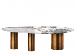 Lagos 餐桌餐厅家具3D模型素材下载Lagos Dining Table by Baxter