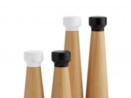 工艺盐和胡椒研磨器 (厨房用具)3D模型素材下载Craft Salt and Pepper Mill by Normann