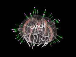 花笠水母花帽水母动画C4D模型 Flower Hat Jellyfish (Limnomedusae)