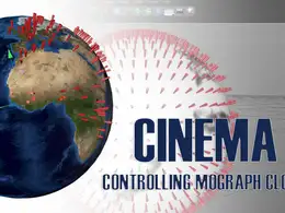 C4D克隆分布 Cinema 4D Tip: Controlling MoGraph Clones Distribution