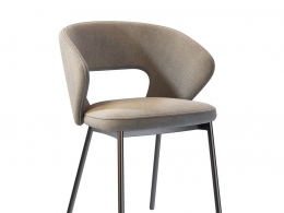 起源1971金属餐椅663型3D模型素材下载Fard Metal 663 Chair by Origins 1971