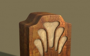 无线电接收机C4D模型 radio antica