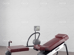 C4D哑铃凳仰卧起坐家用收腹器多功能健腹肌板健身房健身器材