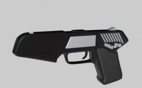 手枪C4D模型 Array Guns