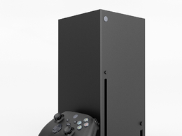 c4d游戏手柄主机xbox series x数码产品模型下载