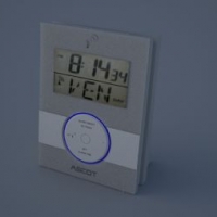 数字时钟3D模型 Ascot digital clock 1