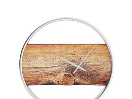 粗糙实木挂钟c4d模型下载