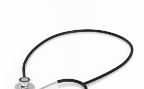 听诊器C4D模型 3D STETHOSCOPE