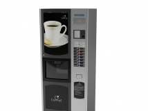 自动咖啡售货机3d模型下载