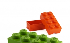 乐高玩具C4D模型 Storage Brick 8 by Lego