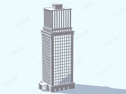 低面多边形摩天大楼 Skyscraper