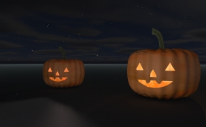 万圣节南瓜C4D模型