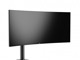 曲面34英寸超宽显示器 (电子设备)3D模型素材下载Curved 34 UltraWide Monitor Ego 202