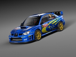 斯巴鲁翼豹汽车C4D模型 SQUIR – Subaru Impreza STi WRC 2006