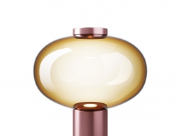 玻璃台灯LT1Riflesso玻璃装饰台灯3D模型素材下载Riflesso Glass Table Lamp LT1 by Vi