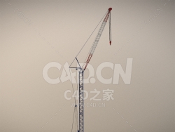 C4D工业起重机工程模型下载