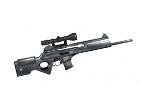 突击步枪C4D模型 SSL81-Sniper