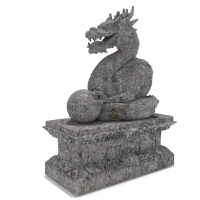 盘龙雕塑C4D模型