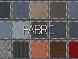 51个C4D布料材质球合集 Cloth/Fabric Textures For Cinema 4D