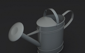 浇花喷水壶C4D模型 Watering spray bottle