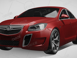 沃克斯豪尔徽章vrx家用汽车轿车C4D汽车模型下载