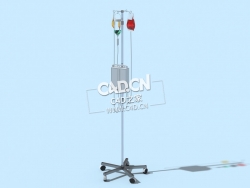 C4D输液架静脉滴注医疗器械模型下载 IV-Drip 3dmodel