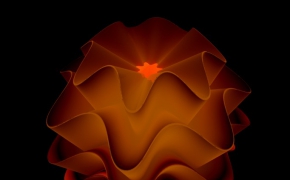 螺纹吊灯C4D模型 light 3d model