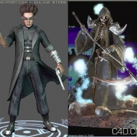 游戏人物：Newheres Free models