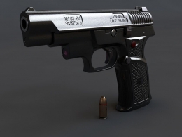 波兰半自动手枪(Prexer WIST-94)C4D模型