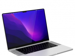 苹果专业笔记本16寸2021版3D模型素材下载MacBook Pro 2021 16-inch by Apple