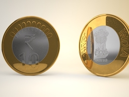 10卢比的印度硬币C4D模型 10 Rupee Indian coin c4d Model