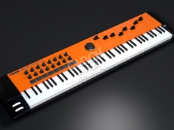 键盘乐器电子琴C4D模型下载 Keyboard 3d model