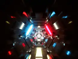 C4D实用工程第686季：六边形光线穿梭拖尾动画C4D工程 C4D Project[Cinema4D - Octane]
